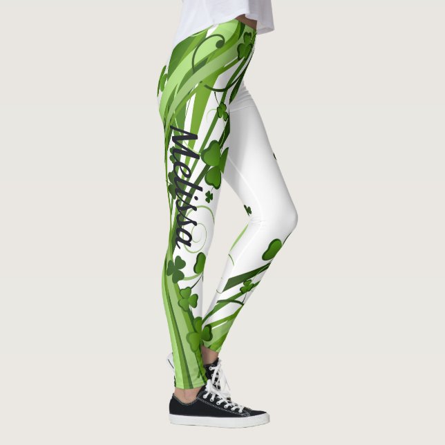 St patrick's day Leggings Saint patrick Byxor (Höger)