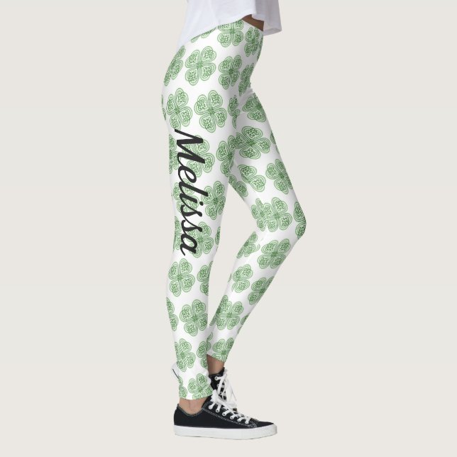 St patrick's day Leggings Saint patrick Byxor (Höger)