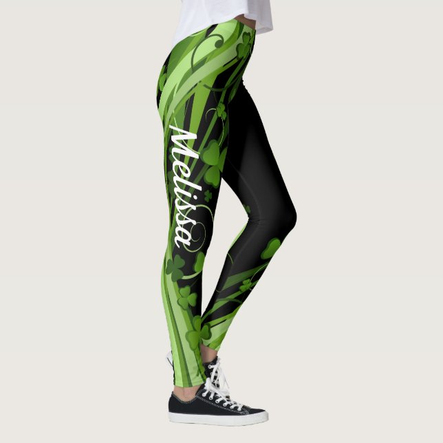 St patrick's day Leggings Saint patrick Byxor (Höger)