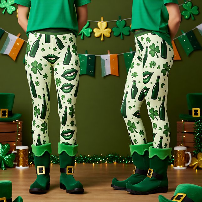 St. Patrick's Day Legs o' Gold Leggings (St. Patrick’s Day Legs o’ Gold Leggings)