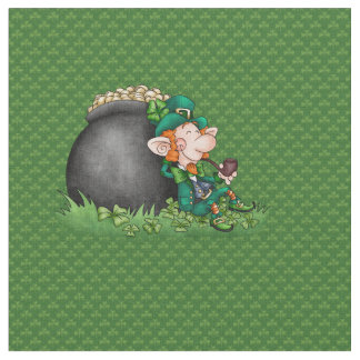 St. Patrick's Day Leprecaun Pot of Guld Tyg