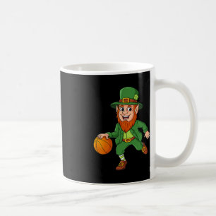 St patricks day Leprechaun Basketball Lucky Boys G Kaffemugg