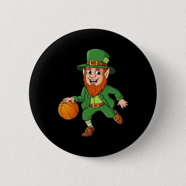 St patricks day Leprechaun Basketball Lucky Boys G Knapp (Framsida)