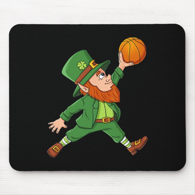 St patricks day Leprechaun Basketball Lucky Boys G Musmatta (Framsidan)