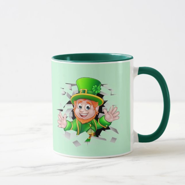 St. Patrick's Day Leprechaun Mugg (Höger)