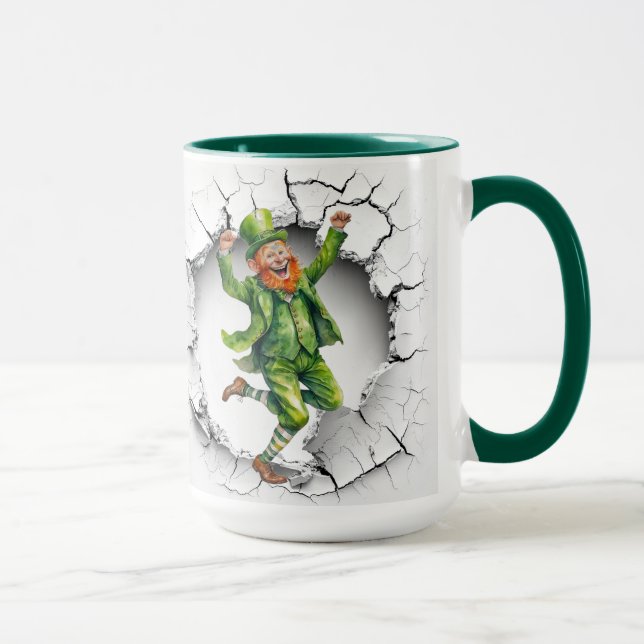 St. Patrick's Day Leprechaun Mugg (Höger)