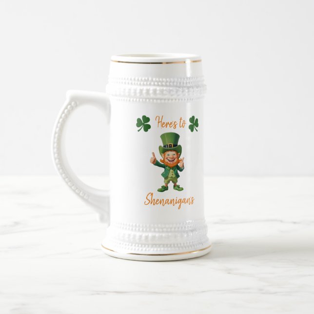 St patrick's day-Leprechaun- Sejdel (Vänster)