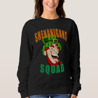 St Patricks day Leprechaun Shenanigins Squad T Shirt