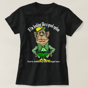 St. Patrick's Day Leprechaun Vägning Alternativ T Shirt
