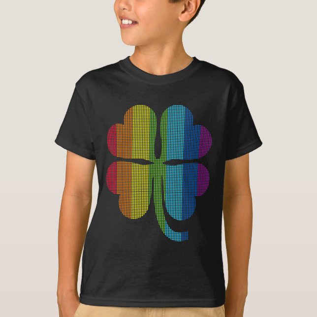St. Patrick's Day Lgbt - Irländsk stolthet  T Shirt (Framsida)