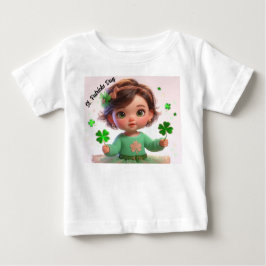 St. Patricks Day liten flicka T Shirt