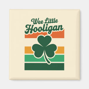 St Patricks Day Liten Stygg Busunge Rolig Magnet