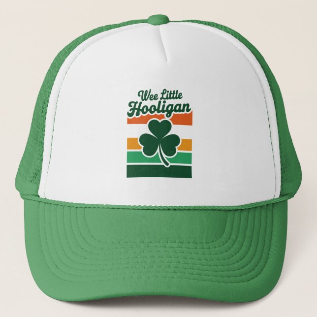 St Patricks Day Liten Stygging Rolig  Keps (Framsida)
