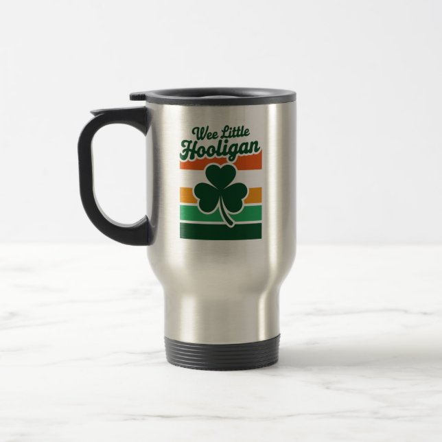 St Patricks Day Liten Stygging Rolig  Resemugg (Vänster)