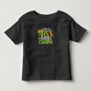 st patricks day Little Miss Lucky Charm T Shirt