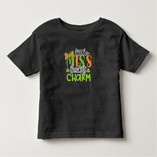 St patricks day Little Miss Lucky Charm T Shirt
