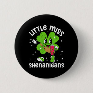 St Patricks Day Little Miss Shenanigans Shamrock G Knapp