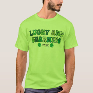 St Patricks Day Lucky and Charming T-Shirt