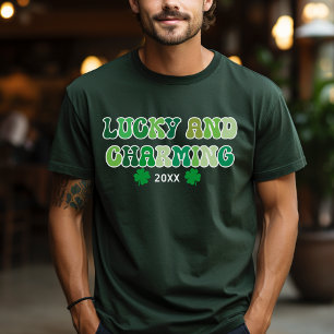 St Patricks Day Lucky and Charming T-Shirt