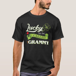 St. Patrick's Day Lucky att kallas Grammy Grandm T Shirt