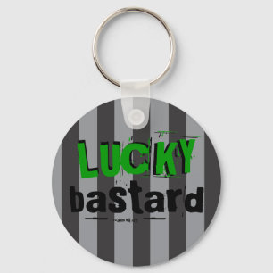 St. Patrick's Day Lucky Bastard KeyChain Nyckelring