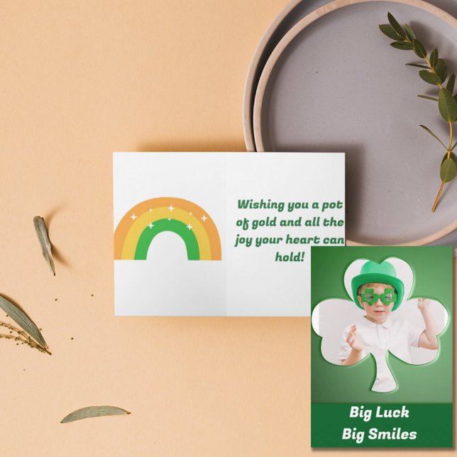St. Patrick's Day Lucky Card Kort (Skapare uppladdad)