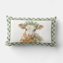  St Patrick's Day Lucky Clover Cow Lumbarkudde