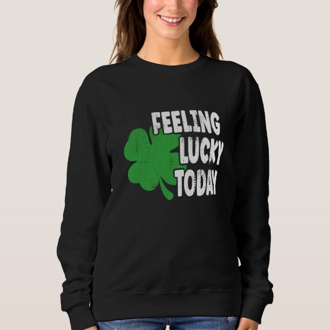 St Patrick's Day Lucky Day T Shirt (Framsida)