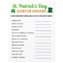 St. Patrick's Day Lucky eller Oturligt spel