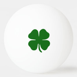 St patricks day Lucky Fyrklöver Grönt Irish Pingisboll