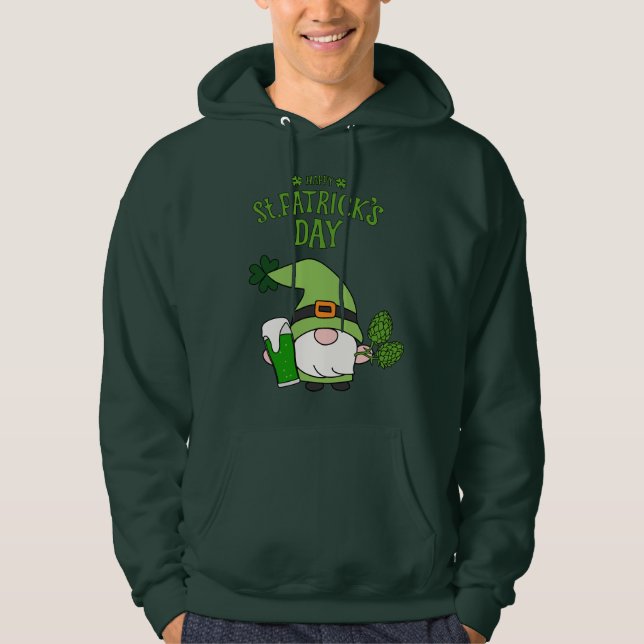 St. Patrick's Day Lucky Hoodie (Framsida)