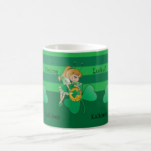 St. Patrick's Day 🍀 - Lucky Irish Fairy Kaffemugg