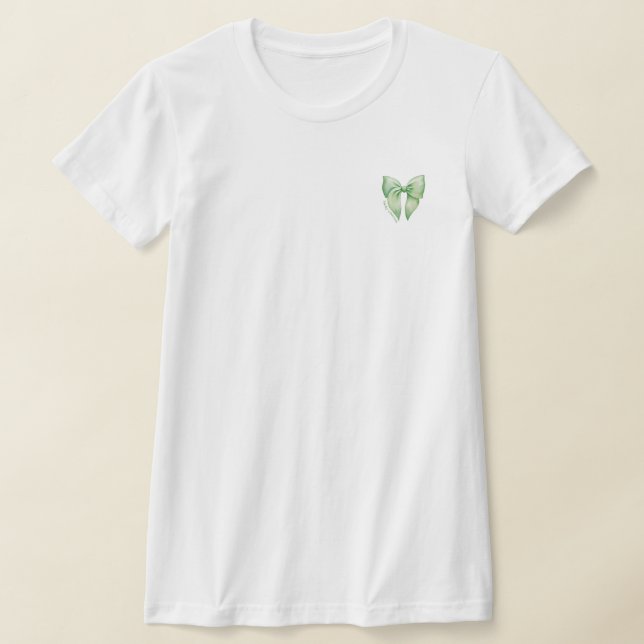 St. Patricks Day Lucky Mamma 4 Löv Klöver Shirt T (Laydown)