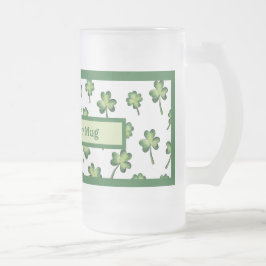 St. Patrick's Day Lucky Mugg Frosted Beer Stein