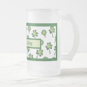 St. Patrick's Day Lucky Mugg Frosted Beer Stein
