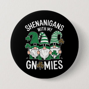 St Patricks Day Lucky Shamrock Leopard Tomtar Knapp