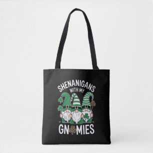 St Patricks Day Lucky Shamrock Leopard Tomtar Tygkasse