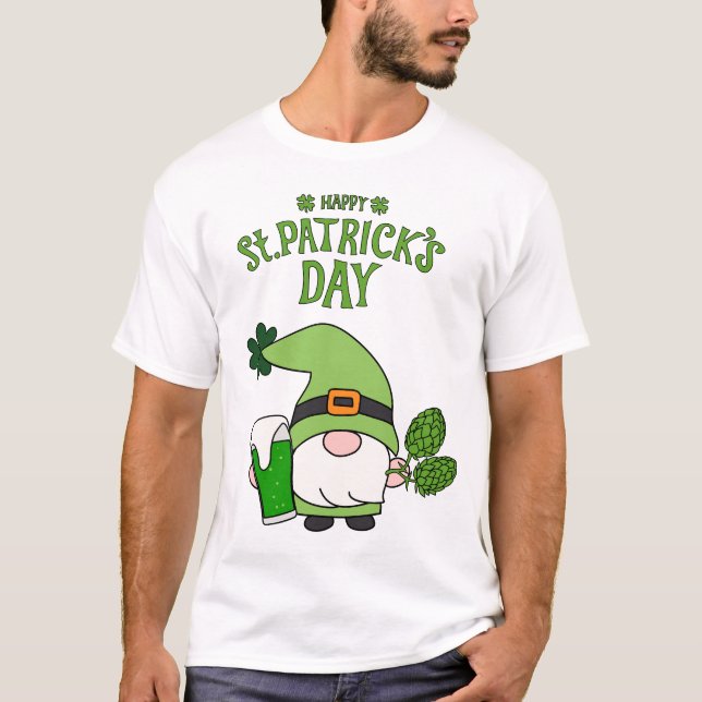 St. Patrick's Day Lucky T-Shirt (Framsida)