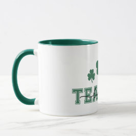 St. Patricks Day Lucky Teacher Mugg