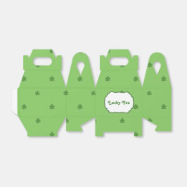 st patrick's day "Lucky You" Anpassningsbar Text Presentaskar