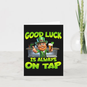 St patricks day Lycka till är alltid på plats Kort