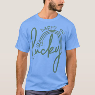 st patricks day, lycklig har tur t shirt