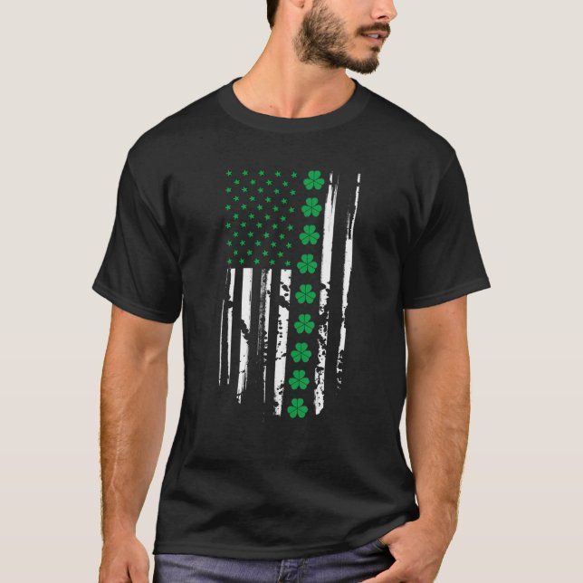 St. Patrick's Day, Lycklig St patrick's day T Shirt (Framsida)