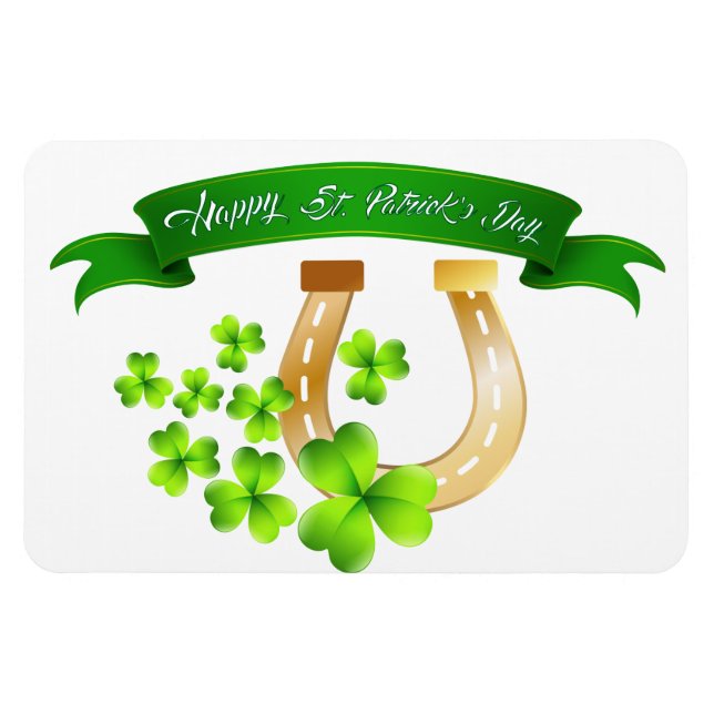 St. Patrick's Day Magnet (Horisontell)