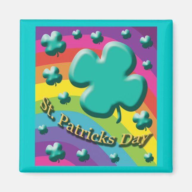 St. Patricks Day Magnet (Framsidan)