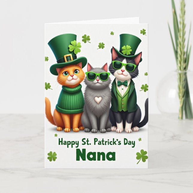 St Patricks Day Mamma Kort (Framsida)