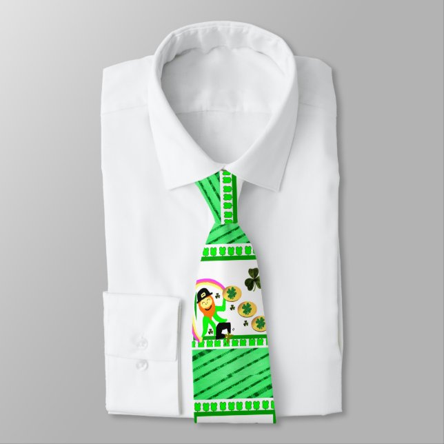 St. Patrick's Day Manar Designer Ties Slips (Bunden)