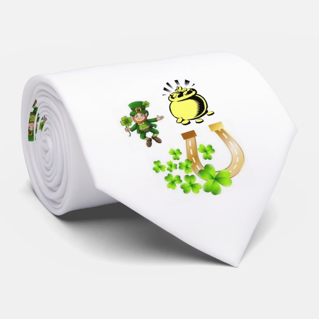 St. Patrick's Day Manar Designer Ties Slips (Rullad)