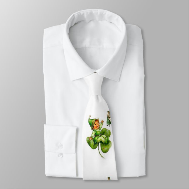 St. Patrick's Day Manar Designer Ties Slips (Bunden)