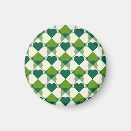 St. Patrick's Day Mönster Magnet